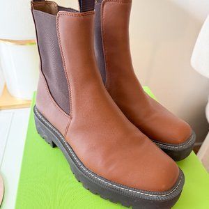 Sam Edelman Laguna Weatherproof Boot Tawny Brown Size 8